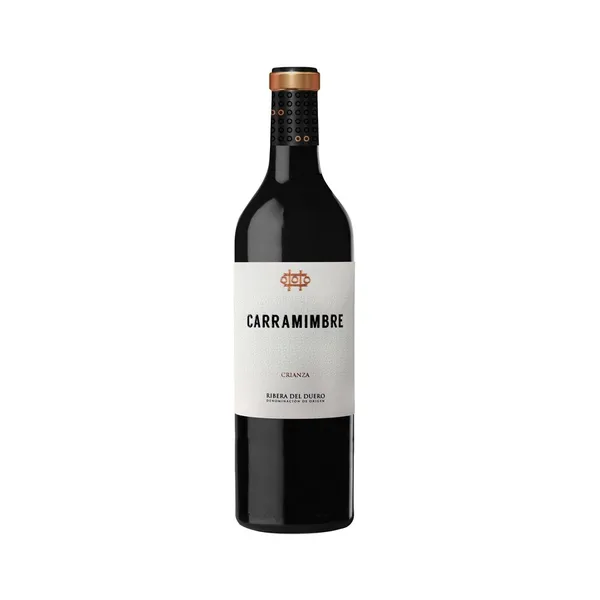 Vino tinto D.O.Ribera del Duero CARRAMIMBRE Crianza botella 75 cl