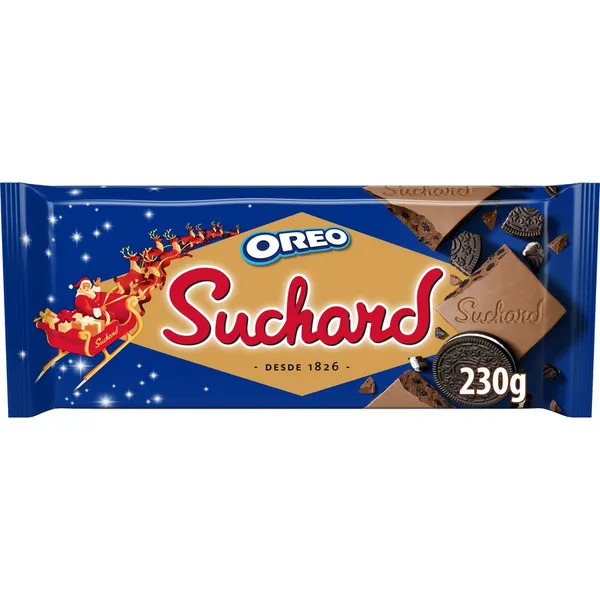 Turrón SUCHARD chocolate Oreo 230 g