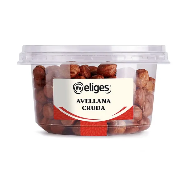 Avellana cruda sin cáscara con piel IFA ELIGES tarrina 200 g
