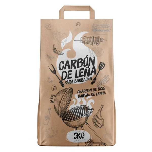 Carbón leña BARBACOA 5 kg