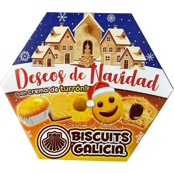 Surtido de dulces Deseos de Navidad BISCUITS GALICIA 290 g
