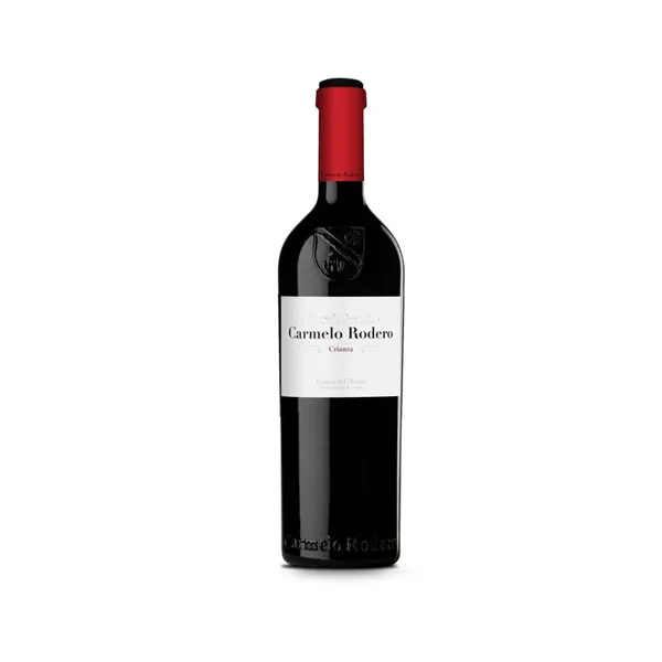 Vino tinto D.O.Ribera del Duero CARMELO RODERO crianza botella 75 cl