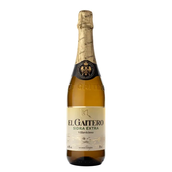 Sidra extra EL GAITERO botella 75 cl