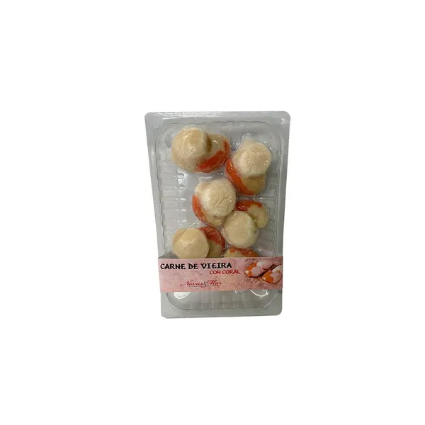 Carne de vieira congelada NOVAS Y MAR bandeja 300 g pn.
