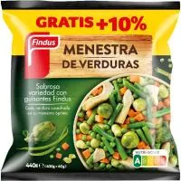 Menestra de verdura FINDUS, bolsa 400 g