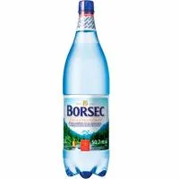 Agua mineral con gas BORSEC, botella 1,5 litros