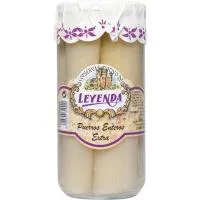 Puerro al natural LEYENDA, frasco 400 g