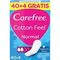 Protector normal fresh CAREFREE, caja 44 unid.