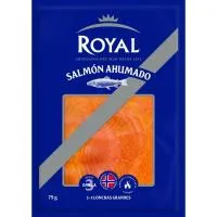 Salmón ahumado ROYAL, sobre 75 g