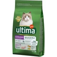 Control bolas gato esterilizado ULTIMA, saco 1,5 kg