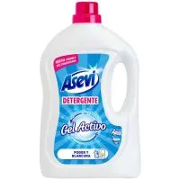 Detergente líquido gel activo ASEVI, garrafa 42 dosis