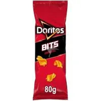 Nachos de maíz frito sabor a barbacoa DORITOS BITS, bolsa 115 g
