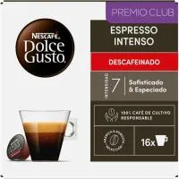 Café Espresso intenso descafeinado DOLCE GUSTO, caja 16 cápsulas