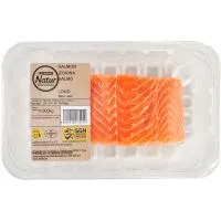 Lomo de salmón EROSKI NATUR GGN, bandeja 300 g
