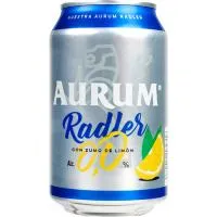 Cerveza 0,0% AURUM Radler, lata 33 cl