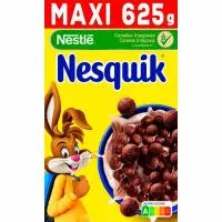 Cereales de chocolate NESTLÉ Nesquik, caja 625 g