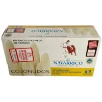 Espárrago extra IGP Navarra 6/8 frutos NAVARRICO, lata 250 g