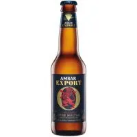 Cerveza export AMBAR, botellín 33 cl
