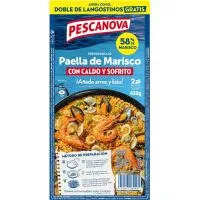 Preparado para paella de marisco PESCANOVA, bolsa 400 g