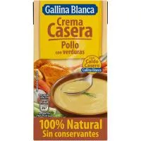 Crema de pollo con verduras GALLINA BLANCA, brik 500 ml