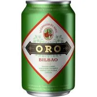 Cerveza ORO Bilbao, lata 33 cl