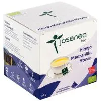 Infusión hinojo manzanilla stevia JOSENEA, caja 20 g