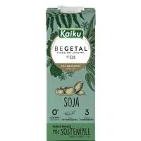 Bebida de soja sin azúcares añadidos KAIKU, brik 1 litro