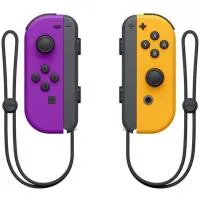 Mando Joy-Con Neón: Izq. Morado y Dcha Naranja para Switch NINTENDO