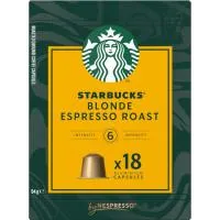 Café Blonde compatible Nespresso STARBUCKS, caja 18 uds