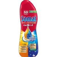 Lavavajillas máquina gel vinagre SOMAT, botella 50 dosis