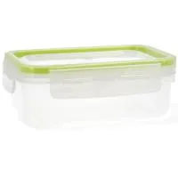 Recipiente hermético rectangular de plástico, 10,6x15,2x5,6 cm GREENERY QD, 500 ml