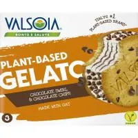 Cookie helado con base de avena VALSOIA, caja 3 uds