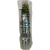 Vaso transparente desechable en PLA, 100% compostable, 350 cc BETIK, pack 50 uds