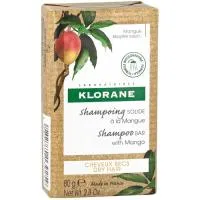 Champu Solido de Mango KLORANE, pastilla 80 g