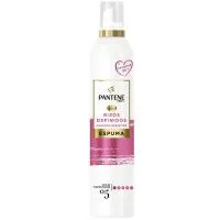 Espuma rizos definidos PANTENE, bote 300 ml