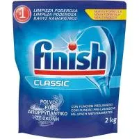 Lavavajillas máquina polvo eco recrambio FINISH, recambio 2 kg