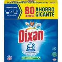 Detergente polvo DIXAN, maleta 80 dosis