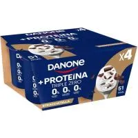 Proteína de origen natura stracciatella DANONE, pack 4x105 g
