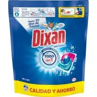 Detergente triocaps DIXAN, bolsa 24 dosis