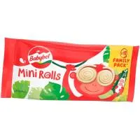 Queso infantil Mini Rolls MINIBABYBEL, pack 12x17 g