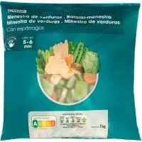 Menestra con espárragos EROSKI, bolsa 1 kg