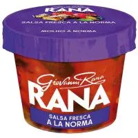 Salsa de tomate y berenjena RANA, tarrina 200 g