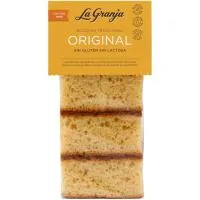 Bizcocho sin gluten y sin lactosa LA GRANJA, paquete 350 g