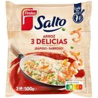 Arroz tres delicias FINDUS, bolsa 500 g