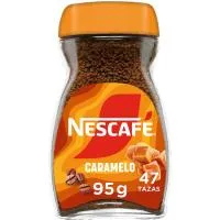 Café soluble caramelo NESCAFE, frasco 95 g
