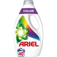 Detergente líquido ARIEL COLOR, garrafa 40 dosis