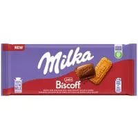 Chocolate Biscoff MILKA, tableta 90 g