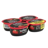 Leche fermentada sabor fresa YOPRO, pack 4x120 g