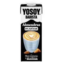 Bebida vegetal de almendra barista 0% YOSOY, brik 1 litro