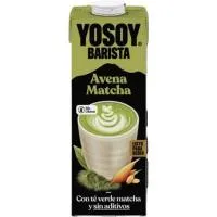 Bebida vegetal matcha 0% YOSOY, brik 1 litro
